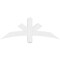 Ekena Millwork Alberta Architectural Grade PVC Gable Bracket, 48"W x 18"H x 4"D x 4"F, 9/12 Pitch GBP048X18X0404ALB00 - alternate 3